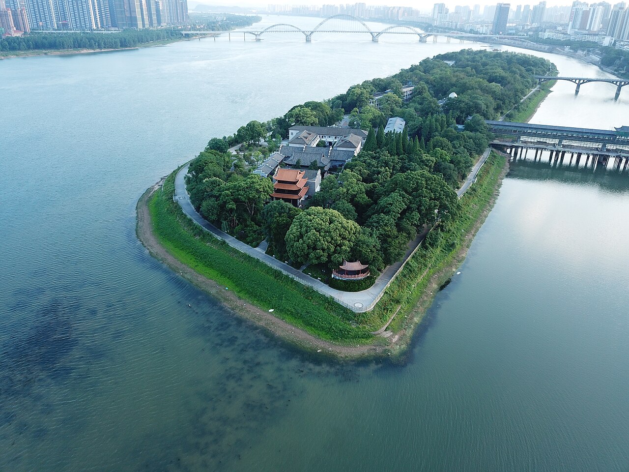 吉安白鹭洲书院——浙大西迁借读旧址所在(现代影像)