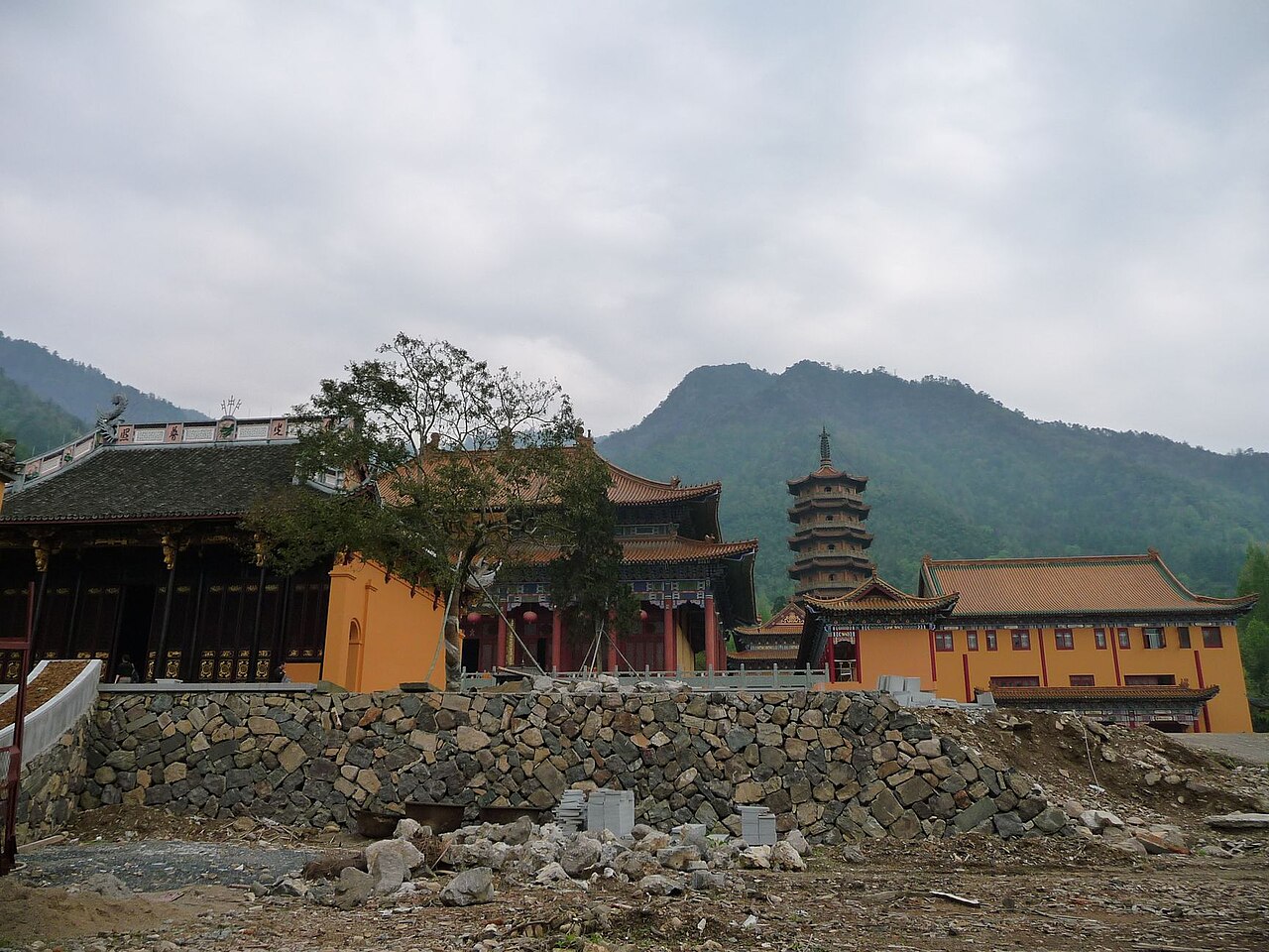 西天目山禅源寺——1937 年新生教学与生活用房（现代影像）